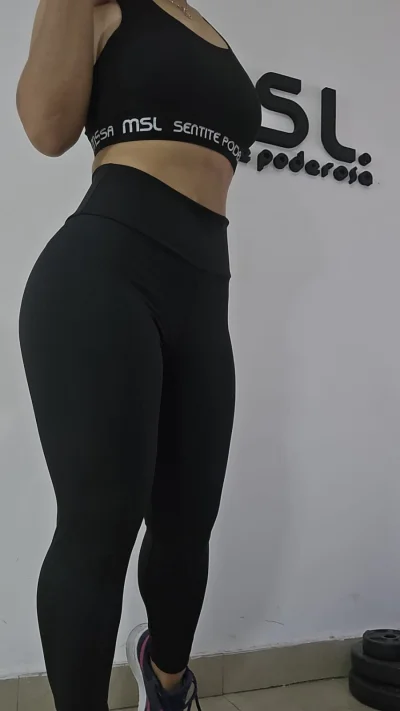Calzas basicas de lycra chupines