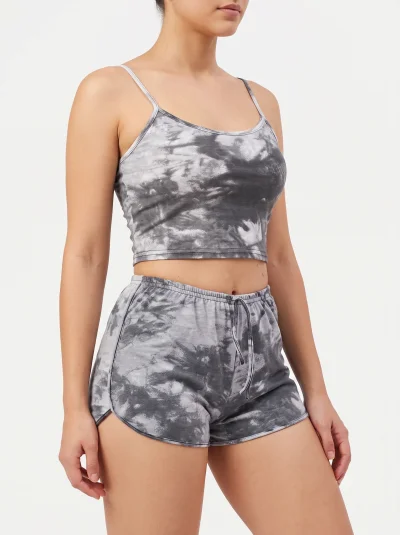 Musculosa Top Tiritas Gris OFERTA