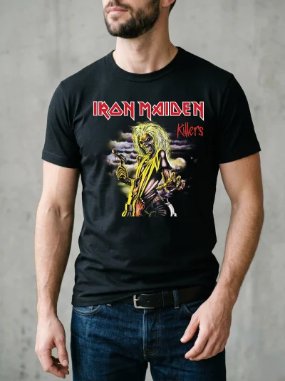 Remera Fanwear Iron Maiden Killers Unisex