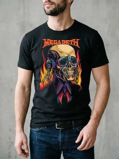 Remera Fanwear Megadeth Unisex