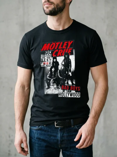 Remera Fanwear Motley Crue Fans Unisex