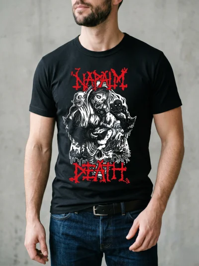 Remera Fanwear Napalm Death Unisex