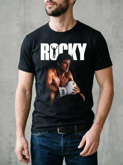 Remera Fanwear Rocky Silvester Unisex