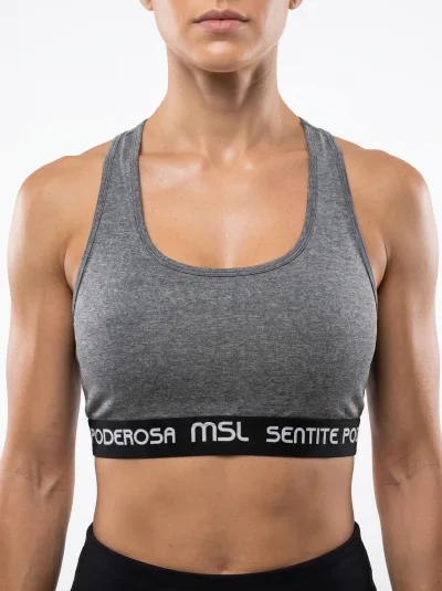 Top poderosa lycra *Gris*