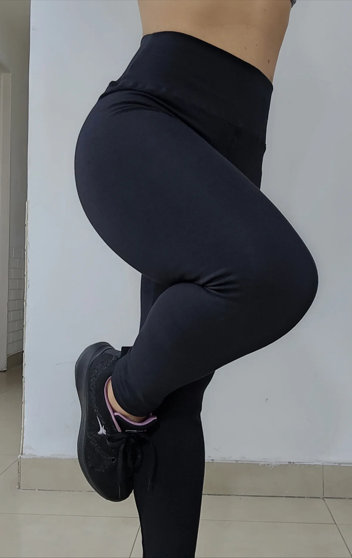 Calza de algodón con lycra chupin