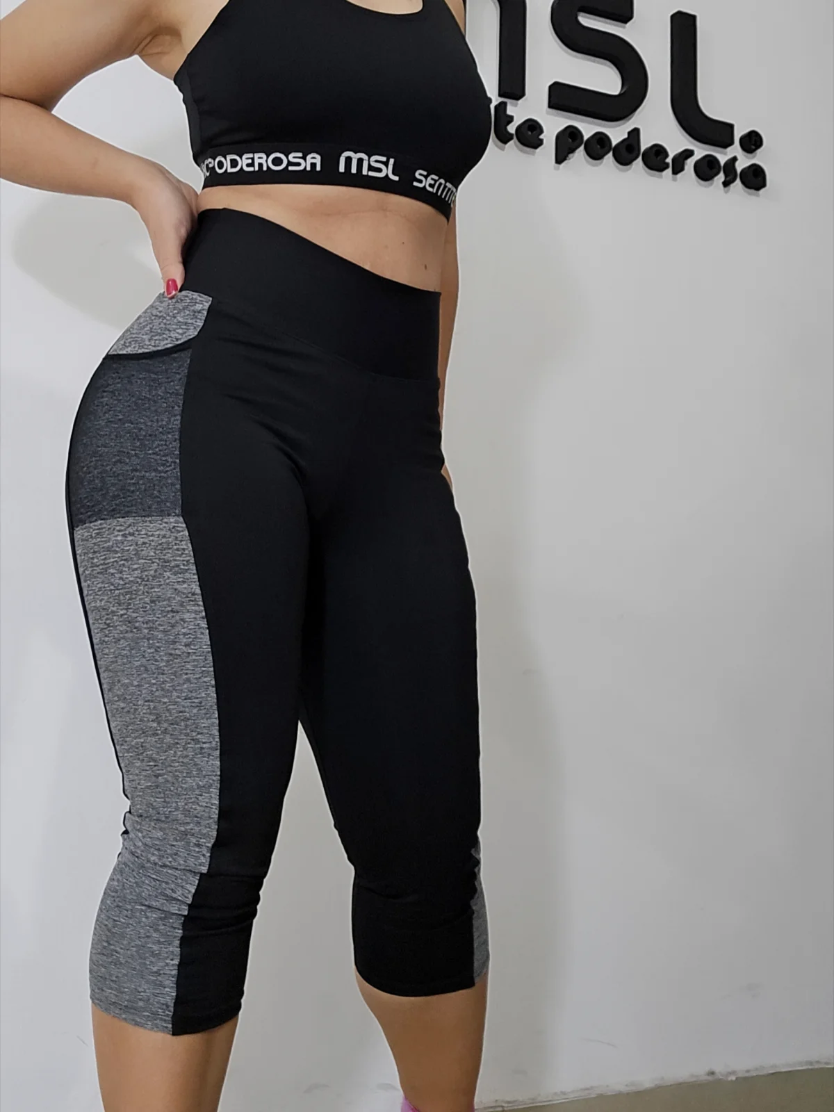 Capri con bolsillo tul super premium