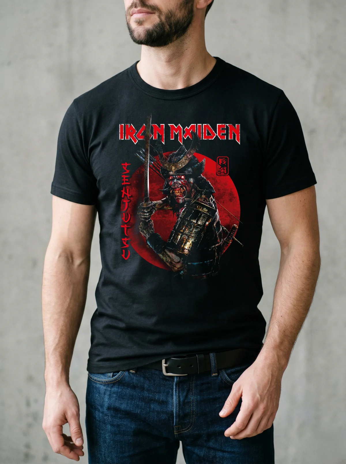 Remera Fanwear Iron Maiden Senjutsu Unisex