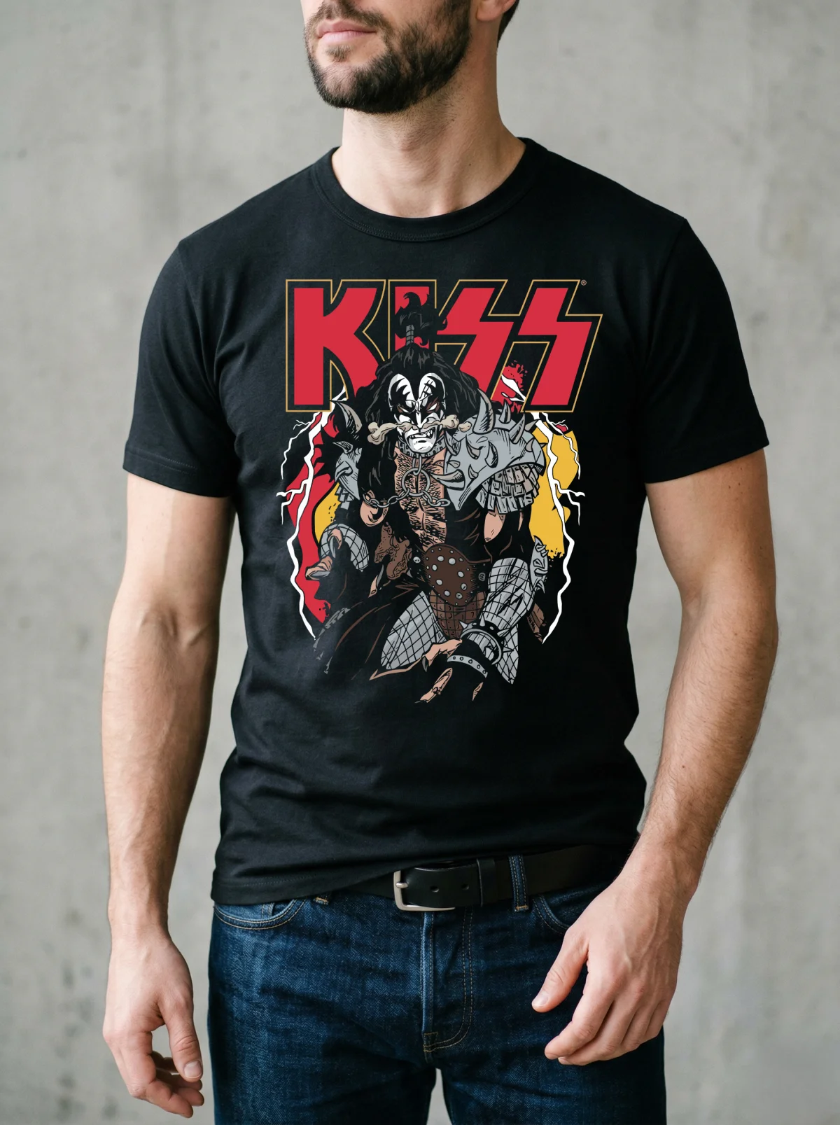 Remera Fanwear Kiss Unisex